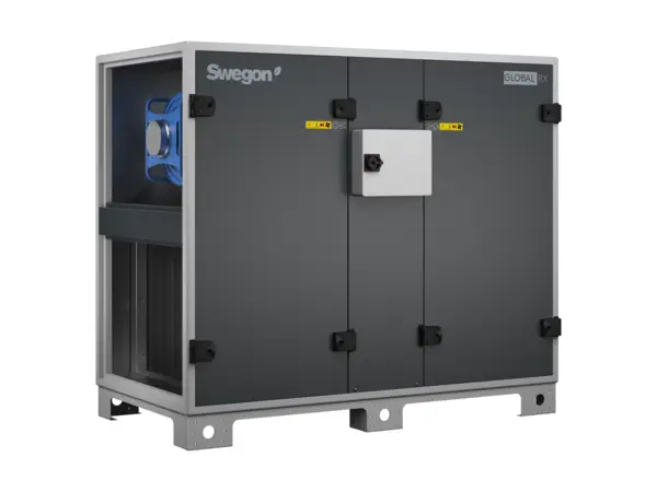 Swegon GLOBAL ventilatsiooniseade alusraamil