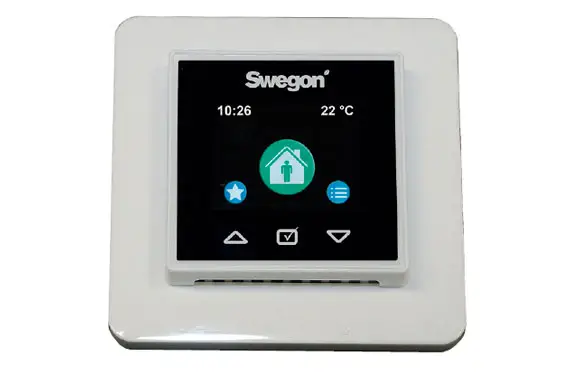 Swegon CASA Smart juhtpaneel puuteekraaniga
