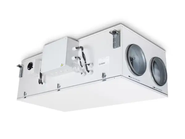 Swegon GLOBAL LP FW madal ventilatsiooniseade avatud paneeliga